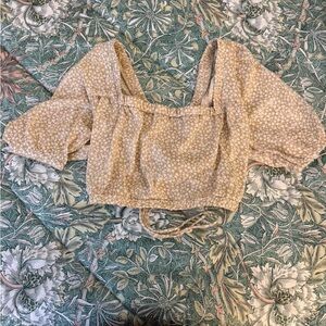 Floral Crop Top